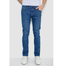 Джинсы мужские однотонные, цвет синий, 247R1085