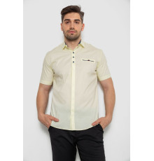 Рубашка мужская классическая, цвет желтый, 214R7114-1 Рубашка мужская классическая, цвет желтый, 214R7114-1