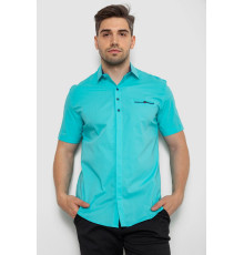 Рубашка мужская ., цвет бирюзовый, 214R7114-2