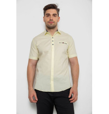 Рубашка мужская ., цвет желтый, 214R7114-2