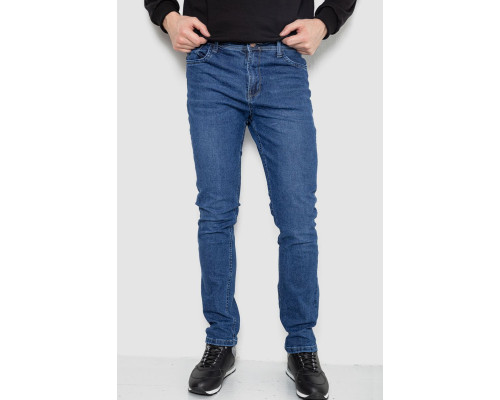 Джинси чоловічі демісезонні, колір синій, 243R8049