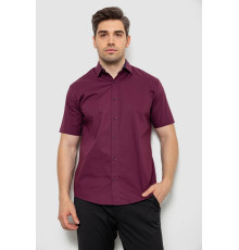 Рубашка мужская, цвет сливовый, 214R7327 Рубашка мужская, цвет сливовый, 214R7327