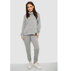 Костюм женский повседневный, цвет серый, 257R123 Костюм женский повседневный, цвет серый, 257R123