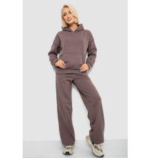 Спортивний костюм жіночий на флісі, колір мокко, 257R87