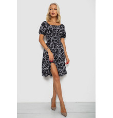 Сукня софт з принтом, колір чорний, 230R1010-5