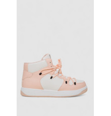 Кросівки жіночі, колір біло-рожевий, 243R721