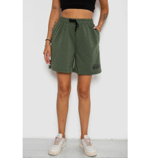 Шорти жіночі з принтом, колір хакі, 238R132