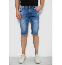 Шорты мужские джинсовые, цвет синий, 244RLS22-0209X