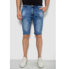 Шорты мужские джинсовые, цвет синий, 244RLS22-0211