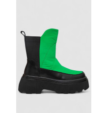 Черевики жіночі демісезонні, колір зелений, 243R90