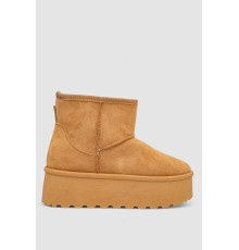 Угги женские на меху, цвет коричневый, 243RG659