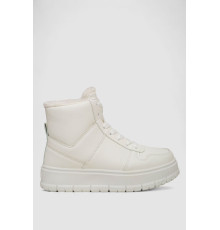 Кросівки жіночі зимові на хутрі, колір білий, 248RMB07