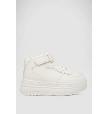 Кроссовки женские зимние на меху, цвет белый, 248RAM03