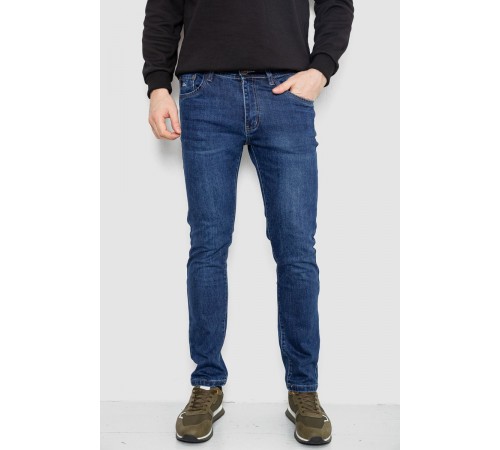 Джинсы мужские демисезонные, цвет синий, 243R8110