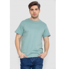 Футболка чоловіча базова білизняна, колір оливковий, 244R121