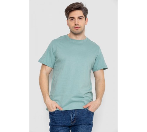 Футболка мужская базовая бельевая, цвет оливковый, 244R121