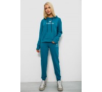 Спортивний костюм жіночий двонитка, колір бірюзовий, 214R1419-007