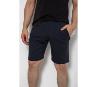 Шорты мужские однотонные, цвет темно-синий, 247R001