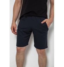 Шорты мужские однотонные, цвет темно-синий, 247R001