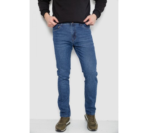 Джинсы мужские демисезонные, цвет синий, 243R8060