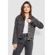 Куртка жіноча джинсова 255RA2280, колір Сірий