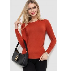 Светр жіночий, колір теракотовий, 244R003