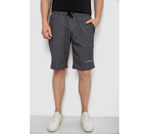 Шорты мужские, цвет грифельный, 241R1622-1