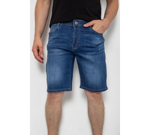 Шорты мужские джинсовые, цвет синий, 244R1181
