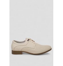 Туфлі чоловічі з перфорацією, колір бежевий, 2RC1592