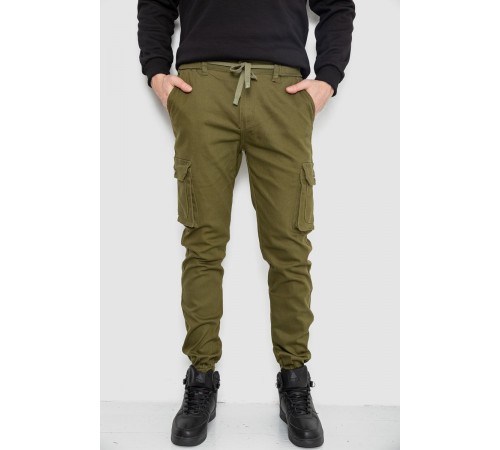 Штаны мужские карго, цвет хаки, 243R8075