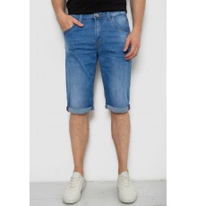 Шорты мужские джинсовые, цвет синий, 244R8059D