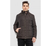 Куртка мужская демисезонная, цвет темно-коричневый, 244RD114