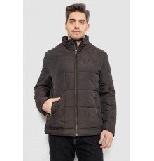 Куртка мужская демисезонная, цвет темно-коричневый, 244RD114
