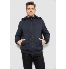 Куртка мужская демисезонная с капюшоном, цвет синий, 244RL-9882AL