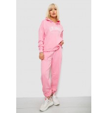 Спортивний костюм жіночий з принтом, колір світло-рожевий, 244R1063AG