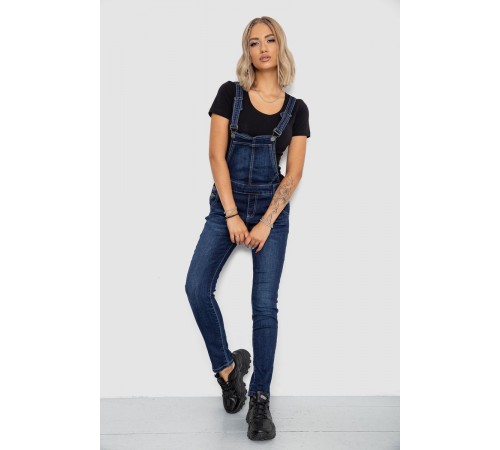 Жіночий комбінезон, колір синій, 250R668