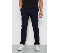 Брюки мужские классические стрейч, цвет темно-синий, 244RF802