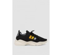 Кросівки жіночі текстильні, колір чорний, 244R281K