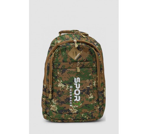 Рюкзак мілітарі чоловічий, колір мілітарі, 244R6685