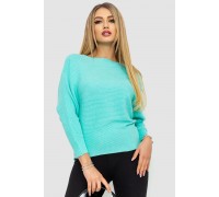 Кофта женская однотонная, цвет мятный, 244R2034