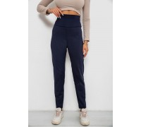 Лосины однотонные на флисе, цвет синий, 238R58412