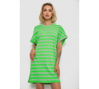 Туника в полоску, цвет салатовый, 238R801