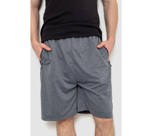 Шорты мужские, цвет серый, 244R6593