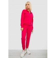 Спортивний костюм жіночий однотонний, колір рожевий, 244R1069AG Спортивний костюм жіночий однотонний, колір рожевий, 244R1069AG