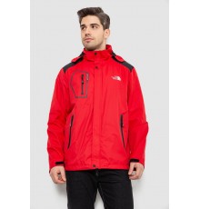 Куртка мужская демисезонная с капюшоном, цвет красный, 244RL-2515AL