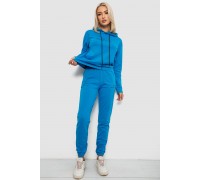 Спортивний костюм жіночий двонитка, колір джинс, 214R1419-002