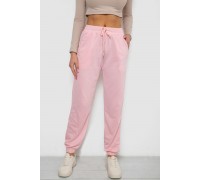 Спортивные штаны женские, цвет розовый, 238RJH019