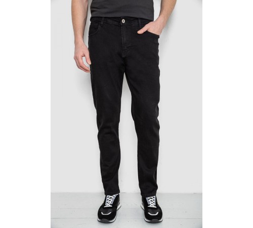 Джинсы мужские средней посадки, цвет черный, 244R8349