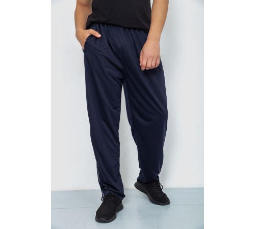Спортивні штани чоловічі, колір темно-синій, 244R0668