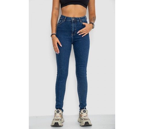 Джинси жіночі, колір синій, 244R20-3